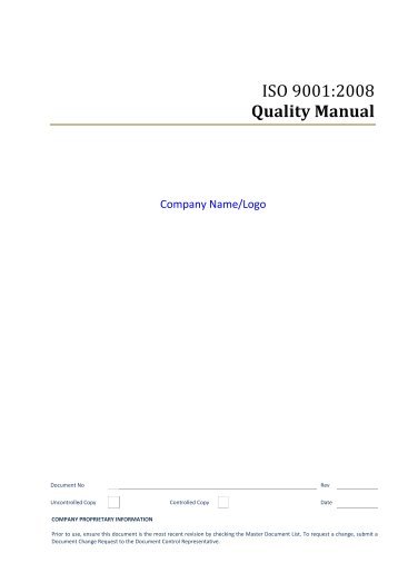 nike quality control manual template